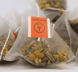 Products: Honeyed Chamomile with NZ Kawakawa Teabags t leaf T NZ