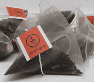 Christmas tea with NZ manuka Pyramid Teabags t leaf T NZ