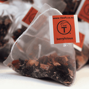 Berrylicious Pyramid Teabags t leaf T NZ