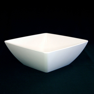 Melamine Square Serving Bowl 26cm TLL Events