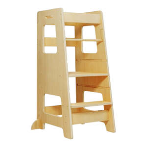 Kitchen Helper Toddler Towers: Toddler Tower Montessori Style Kitchen Helper (Wooden)