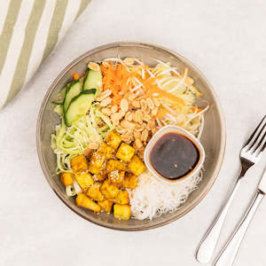 All: Vietnamese Lemongrass Tofu & Rice Noodle Salad (V)