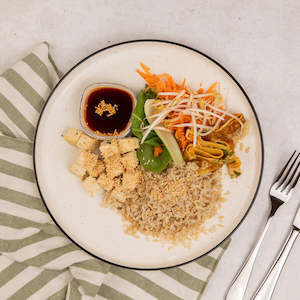 Korean Tofu Bibimbap (V)