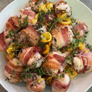 Catering 1: Chicken wrapped in Bacon (GF/DF)