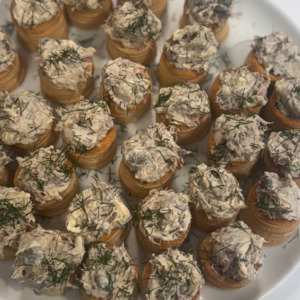 Catering 1: Smoked Kahawai Vol au Vent (Premium)