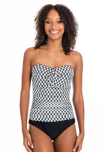 Mastectomy: Odessa Bandeau One Piece Swimsuit