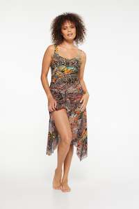 Accessories: Zambia Mesh Frill Skirt