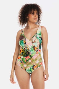 One Piece 1: Fiji Surplice One Piece Swimsuit