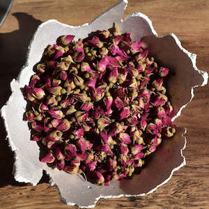 Small Red Rose Buds