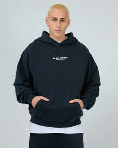 Menswear: Essential Theory Hoodie - Navy