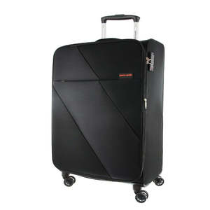Travel: Pierre Cardin Soft Shell Cabin Case  - Black