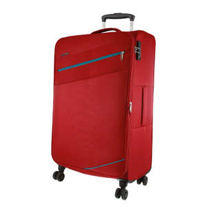 Travel: Pierre Cardin Soft Shell Large Case - Red