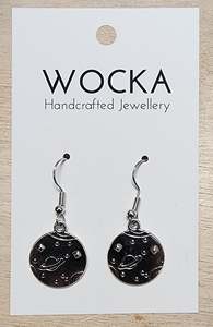 Accessories: Space Pendant Earrings