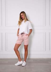 Sale: Monaco Jeans - Riley Shorts - Blush