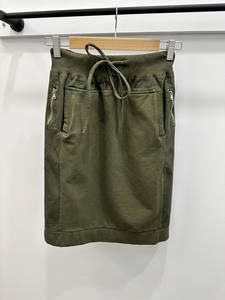 Skirts: Suzy D Mila Ultimate Jersey Skirt - Olive