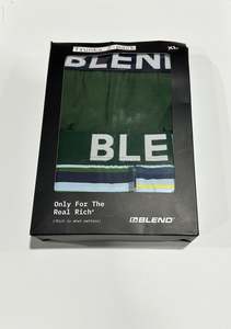 Blend Menswear: Blend trunks - Green mix 2-pack