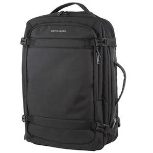 Sale Womens: PIERRE CARDIN TRAVEL AND BUSINESS BACKPACK WITH USB PORT - BLACK