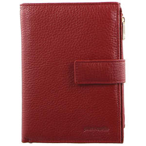 Sale Womens: PIERRE CARDIN RED LEATHER WALLET