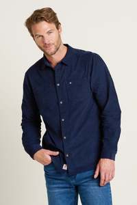 Navy Corduroy Shirt