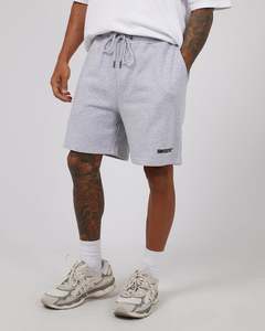Fleece Track Shorts - Grey