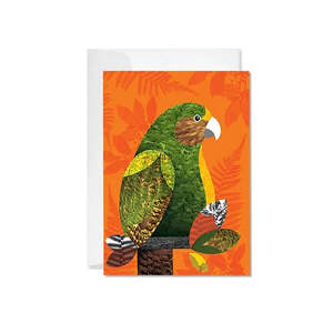 Greeting Card - Native Kakapo