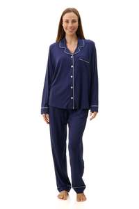 Long Pyjamas - Navy