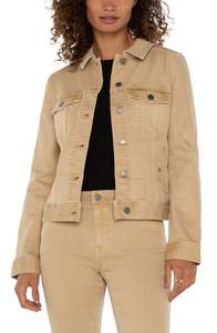 Liverpool Classic Denim Jacket - Hayseed Tan