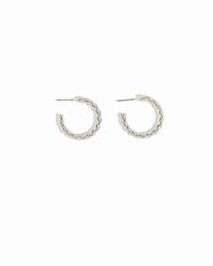 Gift Ideas: Stilen Addy Hoop Earrings - Silver