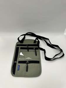 Travel: LARGE NECKSTASH - LIGHT GREY