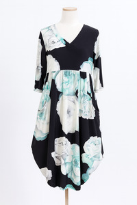 Carly Dress - Aqua