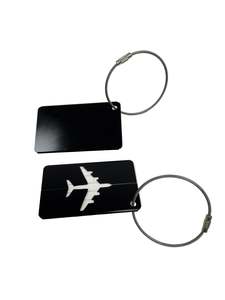 Aluminium Alloy Luggage Tag - Various Colours