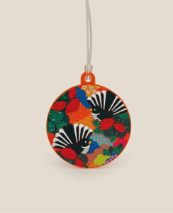 Fantail Paradise Luggage Tag