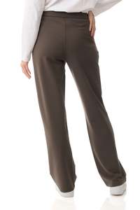 Pants: Relaxed Leg Pant - Taupe