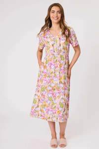 Dresses: Democracy Sadie Shirred Waist Dress