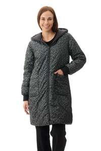Reversible puffer coat