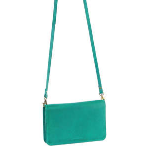 Pierre Cardin Turquoise Leather Wallet & Organiser RFID Protected