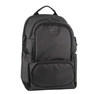 Backpacks: PIERRE CARDIN TRAVEL & BUSINESS BACKPACK WITH USB PORT - BLACK