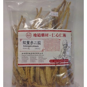 新货纹党参(二等)500g – 新西兰同德堂药业有限公司