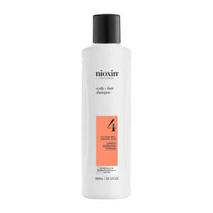 Cleanse: NIOXIN SCALP + HAIR THICKENING SYSTEM 4 SHAMPOO