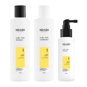 System 1: NIOXIN SCALP + HAIR THICKENING SYSTEM 1 KIT