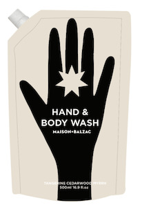 Body Wash & Scrub: Hand and Body Wash Pouch