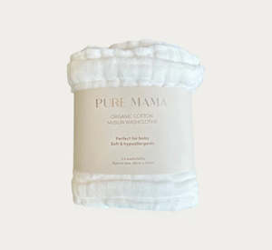 Organic Muslin Cloth 3-pack
