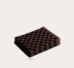 Hand Towel Tabac & Noir
