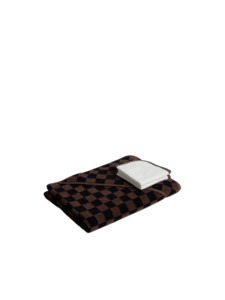 Mother Baby: Baby Towel Set Tabac & Noir