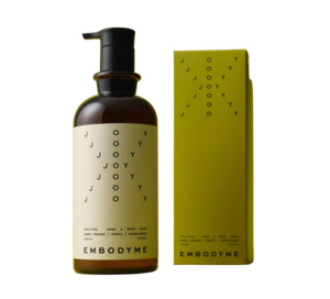 Body Wash Scrub: Joy Hand & Body Wash