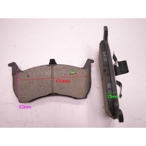 Suspension Parts: Royale Brake Pads - SAS-BP1108 (Ford Falcon 89-95)