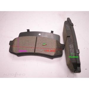 Suspension Parts: Royale Brake Pads - SAS-BP1200HD (Toyota Land Cruiser 90-)
