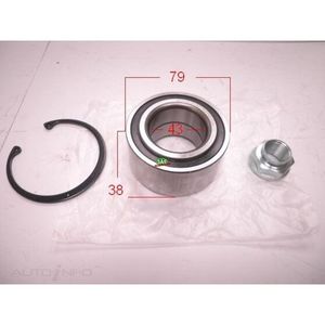 Wheel Bearing Kits: Honda Civic Front Wheel Bearing Kit - SAS-WB504