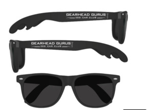 Gearhead Guru Car Club Merch: GG Malibu Sunglasses - Bottle Opener