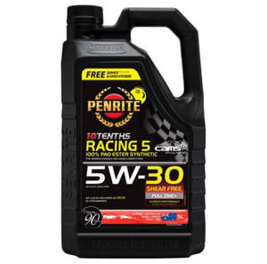 Autoparts Consumables Others: Penrite 10 Tenths Racing 5W-30 Engine Oil 5L - RACING5W30005